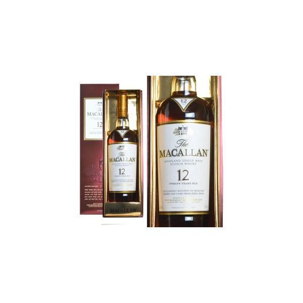 マッカラン シェリーオーク 12年 700ml 箱入