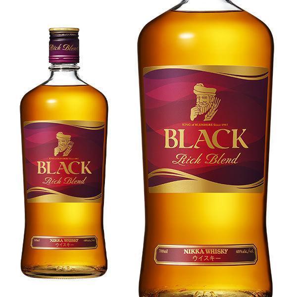 ブラックニッカ リッチ ブレンド ニッカウイスキー ブレンデット ウイスキー 正規 700ml 40％ ハードリカー