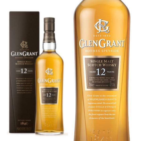 グレン グラント 12年 43％ 700ml 箱入り 正規 （シングルモルト