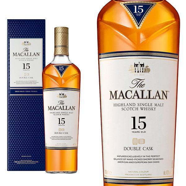 正規品 箱入】マッカラン ダブルカスク 15年 ハイランド シングル  