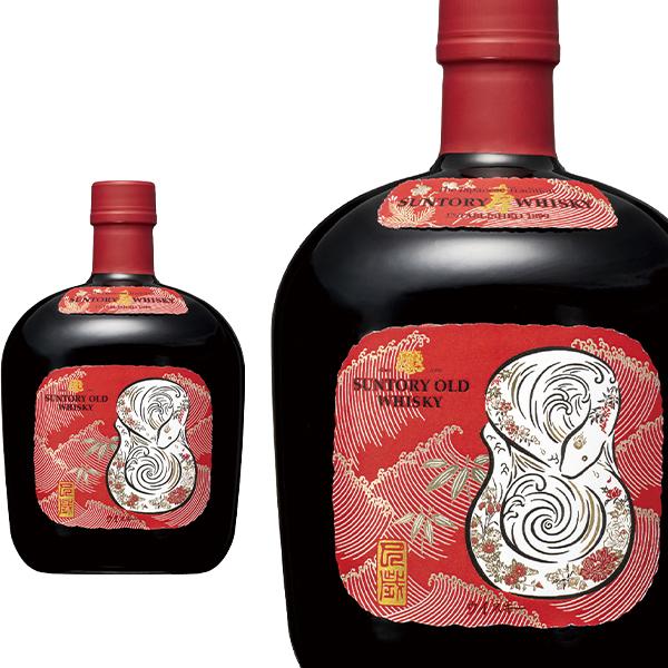 【年数量限定】サントリーオールド 2025 干支ラベル　５箱空箱　巳年 限定品】【お一人様12本まで】サントリー オールド 干支ラベル