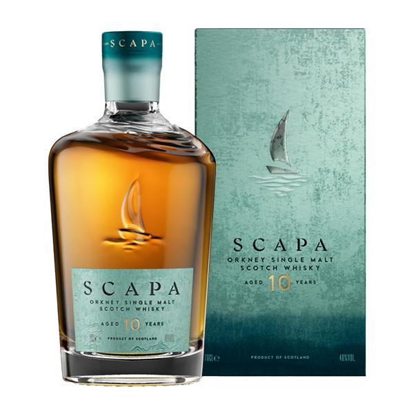 送料無料 正規品 箱入】スキャパ 10 年 オークニー シングル モルト
