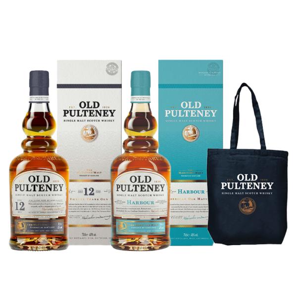オールドプルトニー ハーパーとプルトニー12年2本セット(両方正規品) 正規品 箱入 飲み比べセット トートバッグ付】オールド プルトニー 12