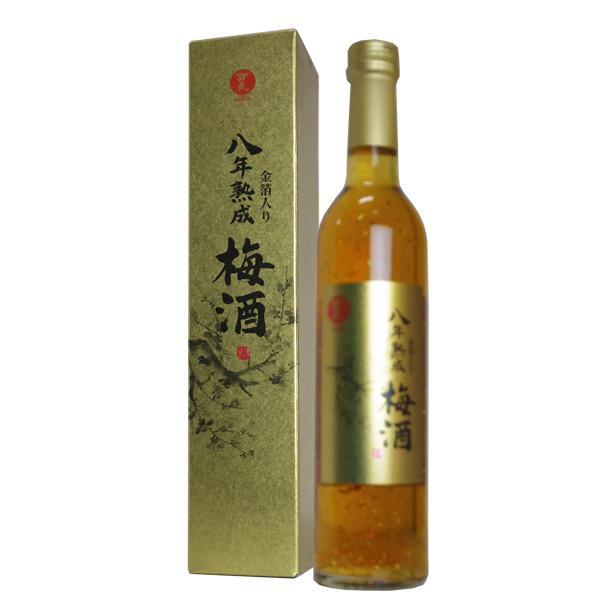 万上 八年熟成金箔入り梅酒 12.0% 500ml 箱入り (日本 梅酒 万上 八年熟成金箔入り梅酒 12.0% 500ml 箱入り (日本 梅酒
