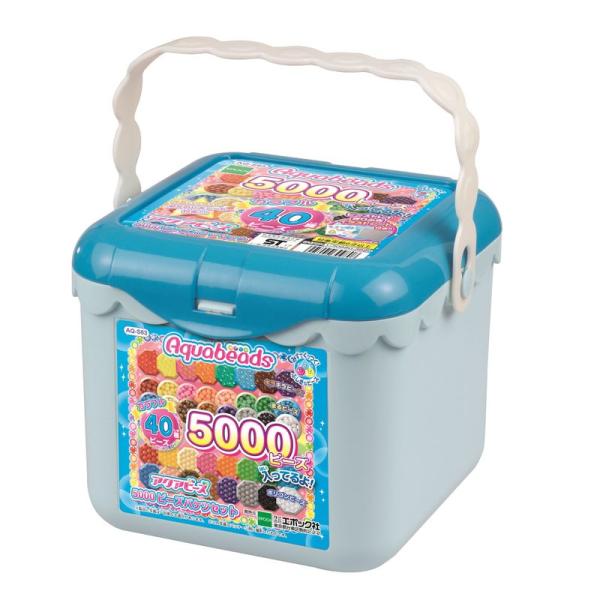 アクアビーズ 5000ビーズバケツセット