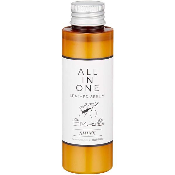 □商品詳細ツヤ出し、汚れ落とし、保革を1本で可能にするオールインワンローションです。靴・バッグ・革小物・ジャケットなどの革製品全般にご使用いただけます。保革成分としてホホバオイル、ツヤ出し成分としてビーズワックスとカルナバワックスを配合。カ...