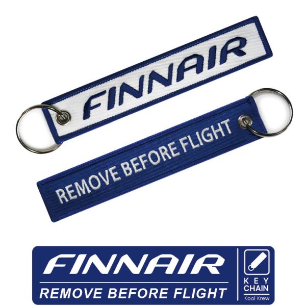 Kool Krew フィンランド航空 フィンエアーREMOVE BEFORE FLIGHT送料無料エアラインファンの皆さまに贈る新ブランド KOOL KREWバックに付けてもＯＫちょっとしたアクセサリやプレゼントに是非どうぞ。【商品説明】名...
