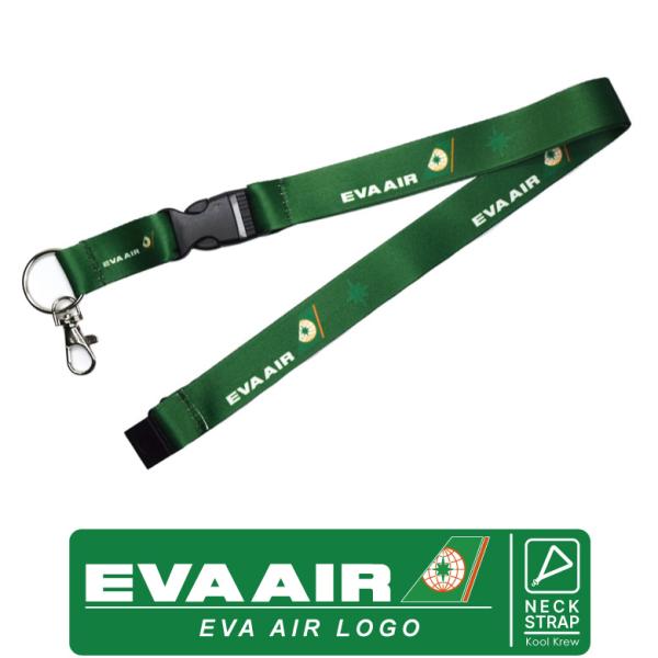 Kool Krew クールクルー ランヤード ネックストラップ エバー 航空 EVA AIR セーフティコネクタ付 エアライン 航空 グッズ goods