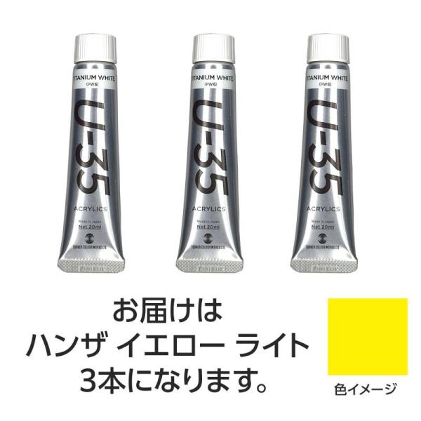 ターナー U35 ハンザイエローライト20ml 3個