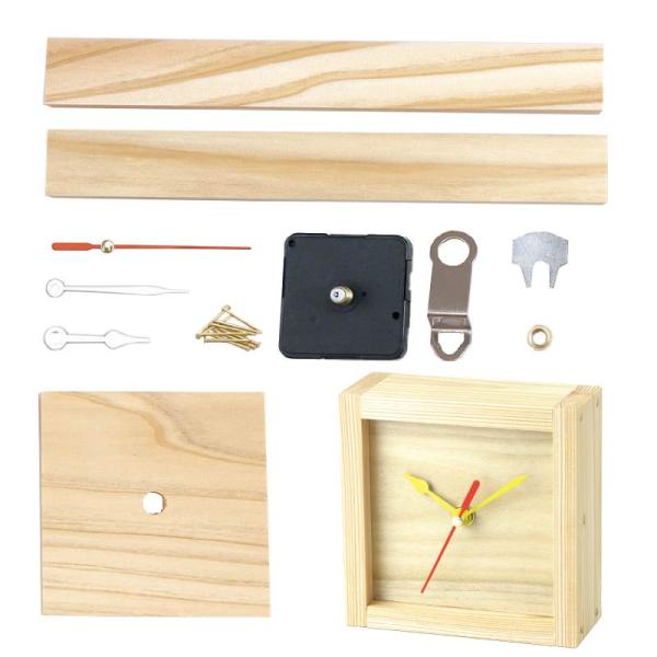 手作り木工時計キット : 手芸問屋ウイングス - 通販 - Yahoo!ショッピング