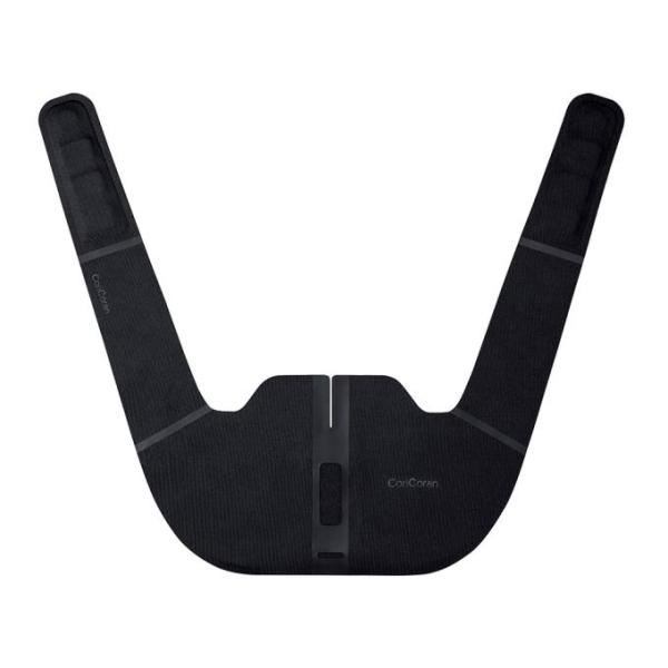 コリコランワイドは、肩にかけるだけの高周波治療器12個の高周波デバイスがコリのポイントにフィットして、コリの原因である血行を促進