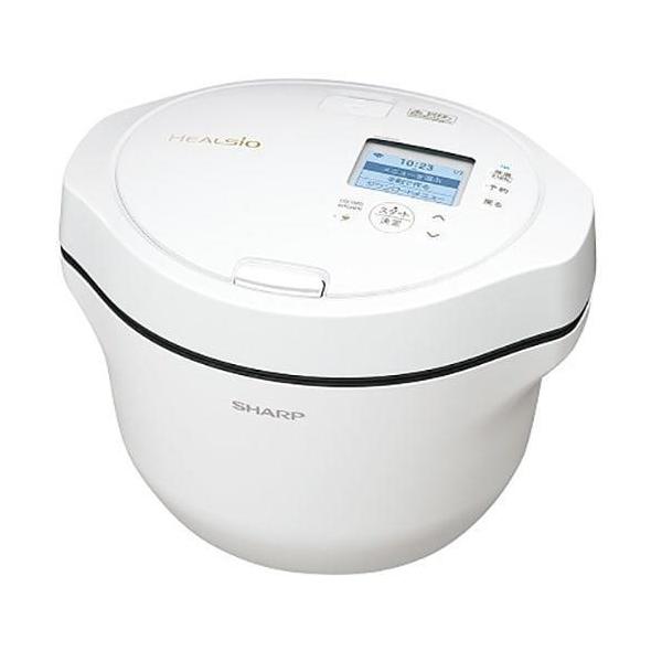 SHARP　電気調理鍋・スロークッカー　ヘルシオ ホットクック KN-HW24H-W [プレミアムホワイト]