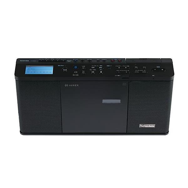 AUREXラジオ・コンポ ブラック　TOSHIBA AUREXラジオ・コンポ ブラック TOSHIBA