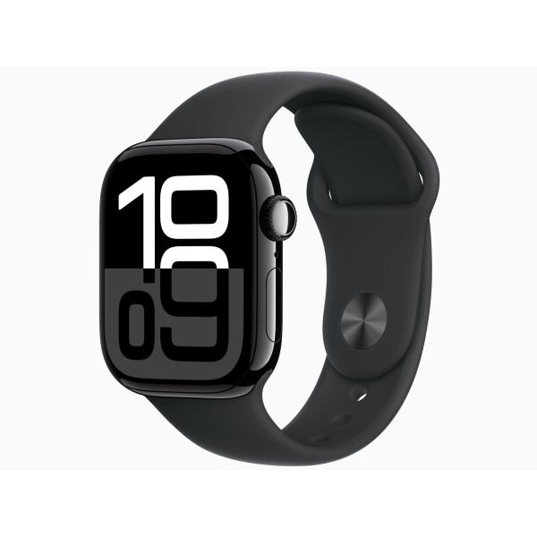 他サイト： APPLE　スマートウォッチ　Apple Watch Series 10 GPSモデル 42mm MWWE3J/A [ジェットブラの商品画像