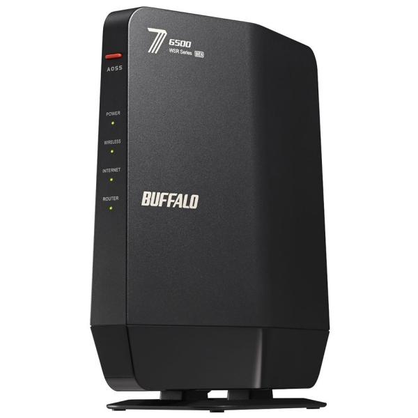 BUFFALO　無線LANルーター　AirStation WSR6500BE6P-BK [ブラック]