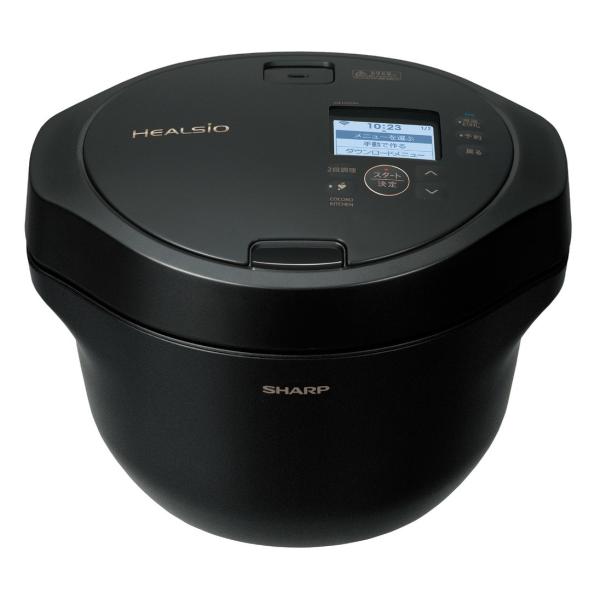SHARP　電気調理鍋・スロークッカー　ヘルシオ ホットクック KN-HW24K-B [プレミアムブラック]