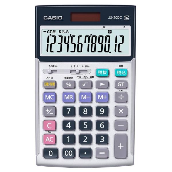 CASIO　電卓　　JS-20DC