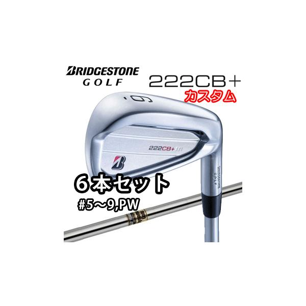 BRIDGESTONE GOLF (カスタム)ブリヂストンゴルフ 222CB+ アイアン 6本