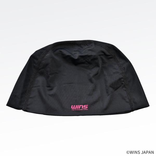 WINSインナーキャップヘルメットを外した時に跡が付きにくい、伸びるストレッチ素材、速乾性【サイズ】フリーサイズ