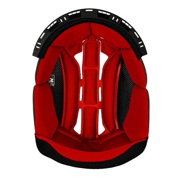 インナーバイザー付きカーボンヘルメット　A-FORCE RS／A-FORCE RS JET共通　センターパッド（G-FORCE SS JETにも使用可能）厚さ【スモールシェル】XXS　18ｍｍＸＳ　14ｍｍＳ　　10ｍｍＭ　　6ｍｍ【レギュ...