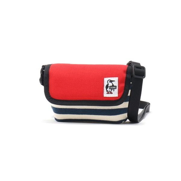 CHUMS)チャムス コンパクトカメラポーチスウェットナイロン (NV BD/Tmt