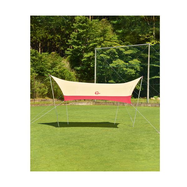 CHUMS（チャムス） ブービーヘキサタープ Beige Red : ウィンズ - 通販