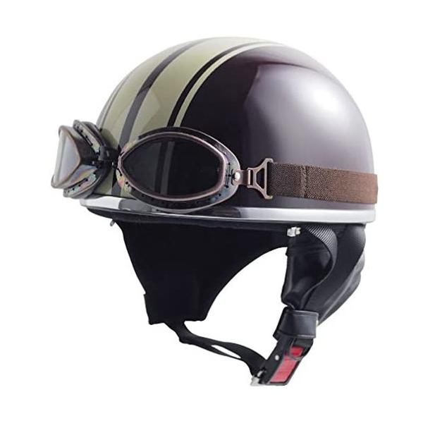 NISCO ニスコ A・NT-37 ヴィンテージヘルメット BR IVライン