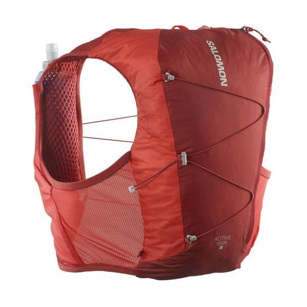SALOMON サロモン ACTIVE SKIN 8 SET RED DAHLIA / HIGH RISK RED