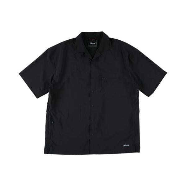 NANGA ナンガ PLC エクスカーション ショートスリーブ シャツ  BLACK