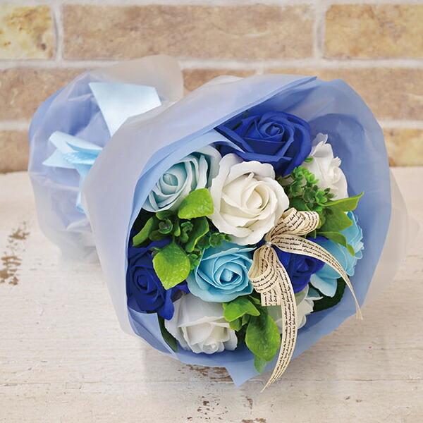 シャボンフラワー ブーケ ブルー Sbl 21 ポピー名古屋 送料無料 ワイズライフyahoo 店 通販 Yahoo ショッピング