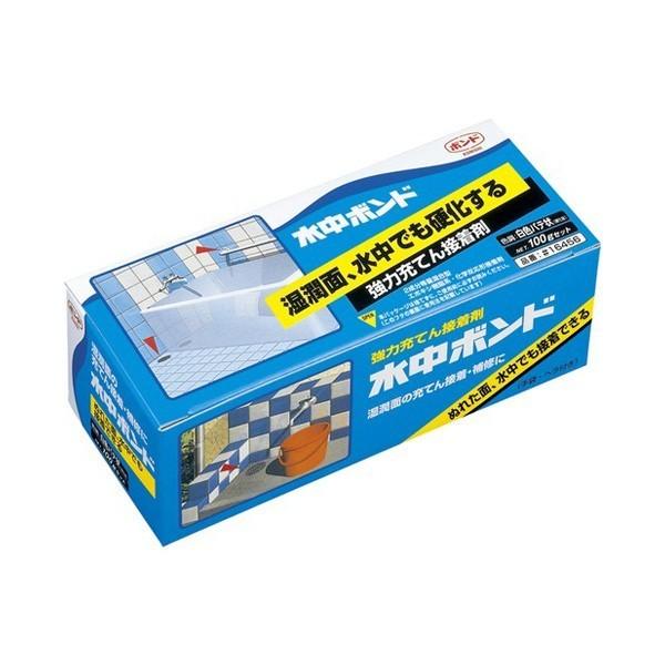 エポキシ樹脂系接着剤湿潤面、水中でも硬化する 強力充てん接着剤用途●金属製排水管の水もれ補修●洗面所・浴室・流し台用タイルの接着、目地うめ●金属・コンクリート・レンガ・タイル・木の充てん接着※生き物（魚など）に影響があるので、飼育用の池や水...