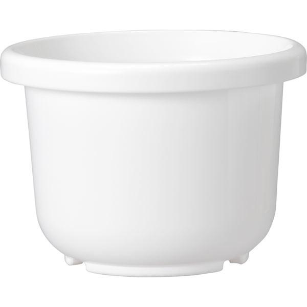 植え替えにとっても便利な内面カット設計で、通水性・通気性のよい底穴構造になっています。材質/ポリプロピレンサイズ185×131mmスタッキングサイズ28mm土容量1.5L鉢 プラスチック シンプル 白 しろ プランター ベーシック ロングセ...