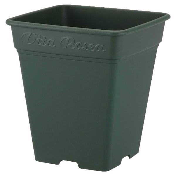 アップルウェアー ロゼアスクエア 390型 グリーン 387×387×420 土容量