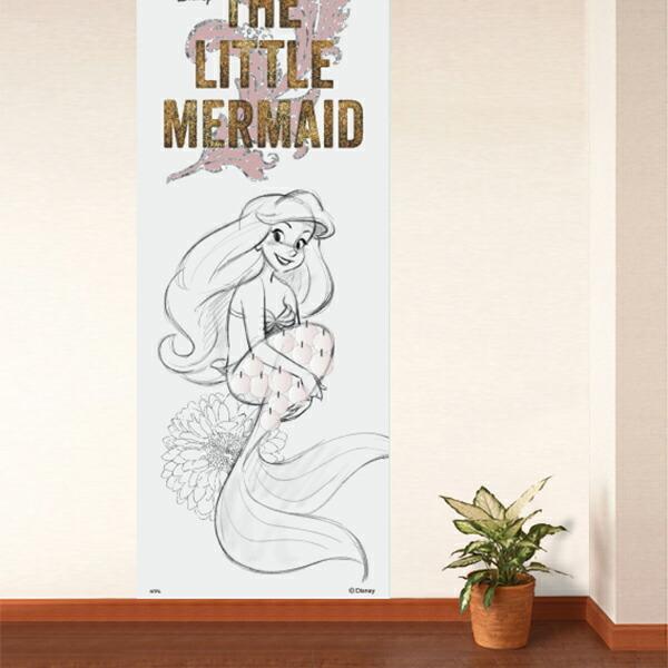 送料無料 アサヒペン ディズニープリンセス壁紙 アリエル リトル マーメイド The Little Mermaid 1枚入 幅91cm 長さ260cm Ntlp 002w ワイズライフyahoo 店 通販 Yahoo ショッピング