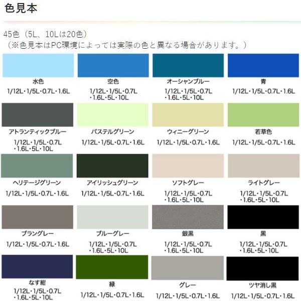 アサヒペン 水性塗料 新品 送料無料 水性スーパーコート ブルーグレー 10l B