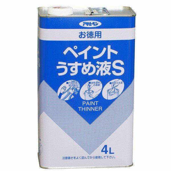 成分:有機溶剤用途1.油性塗料の粘度が高く、塗りにくいときにうすめる。2.塗料を塗ろうとする面の汚れを拭き取る。3.塗料を塗ったあとの塗装用具を洗う。4.塗料が衣服などについたときに拭き取る。適する塗料合成樹脂塗料、油性塗料に適します。使用...