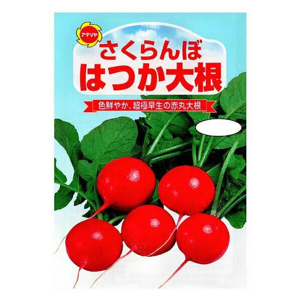 アタリヤ農園 野菜種 はつか大根 さくらんぼ Am ワイズライフyahoo 店 通販 Yahoo ショッピング