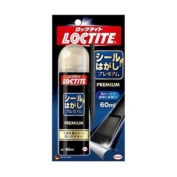 他サイト： シール剥がし ロックタイト シールはがし プレミアム 60ml ヘラ付き DSP-601 ヘンケルジャパン テープはがし テープ 接着剤 粘着剤 ステッカー クリーナーの商品画像