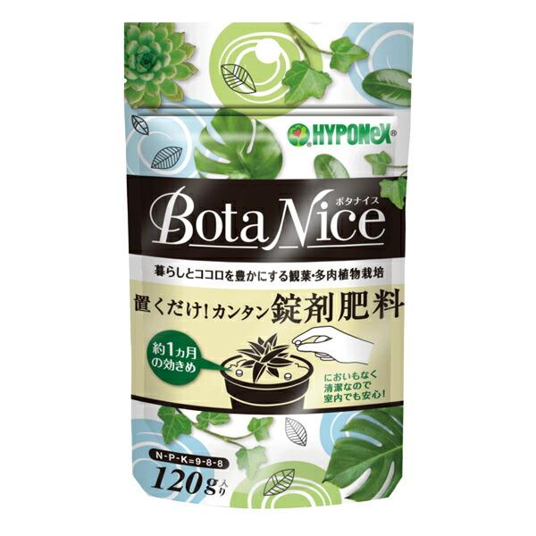 他サイト： 肥料 BotaNice (ボタナイス) 置くだけカンタン 錠剤肥料 120g ハイポネックス 肥料 観葉植物 肥料 多肉植物 肥料 観葉植物 置き肥 多肉植物 置き肥 錠剤肥料 M6の商品画像