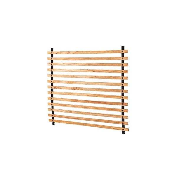 AZUMAYA(東谷) ロールパーテーション 木製 ワイドタイプ ナチュラル