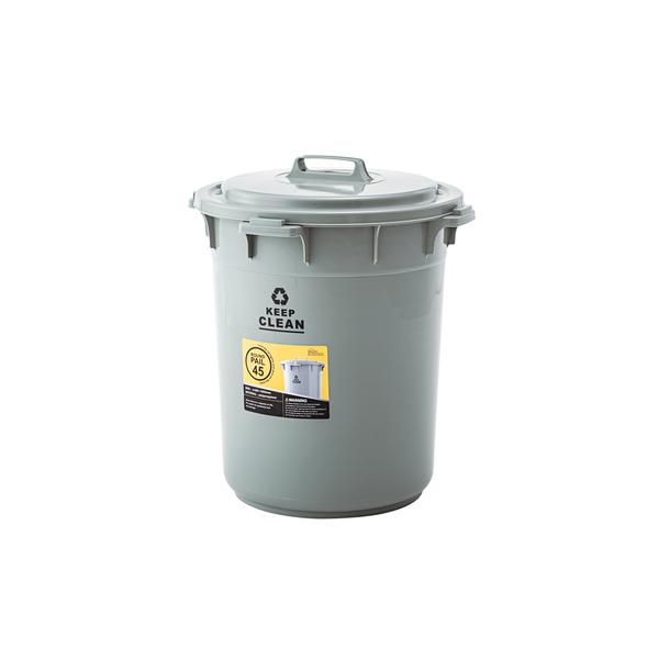 AZUMAYA(東谷) ラウンドペール 45L グリーン｜LFS-765GR(4985155200757)