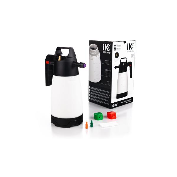 iK sprayers iK FOAM Pro2+ 蓄圧式洗車用スプレー (泡洗浄)(エアーコンプレッサーバルブ搭載)総容量：1.9L 有効容量：1.25L iK Goizper Group 81678 返品種別B