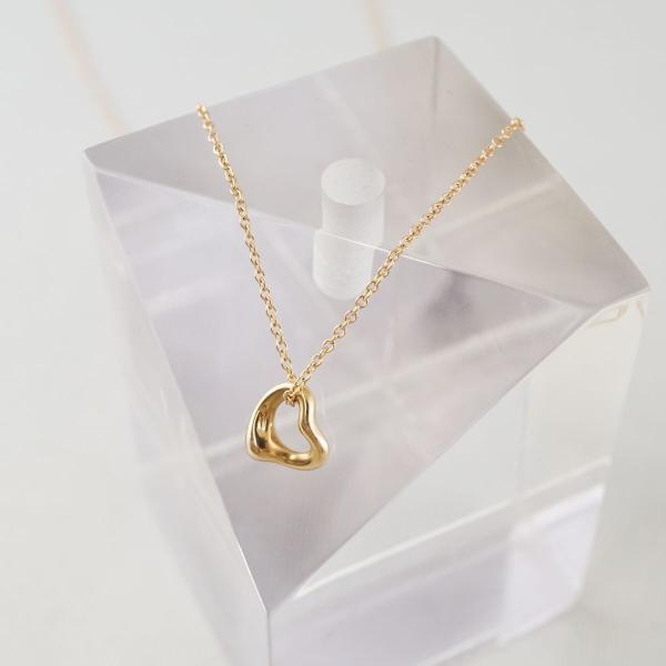 TIFFANY&Co.ティファニー　Au750 オープンハートペンダントトップ TIFFANY&Co.（ティファニー） オープンハートペンダント USED品 Au750