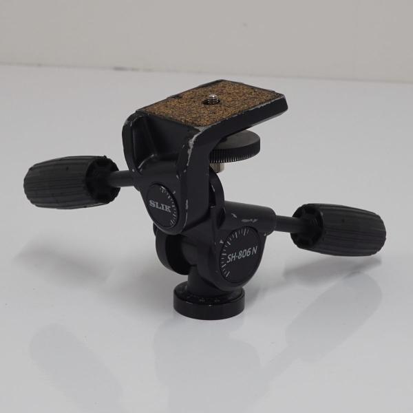 SLIK（スリック） SH-806 N 3WAY雲台 SLIK USED品 コマ締め式 高精度