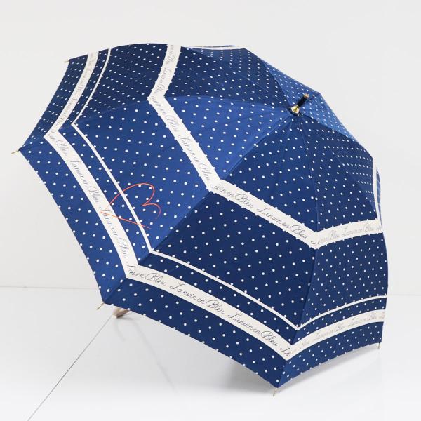 LANVIN en Bleu 傘 ランバンオンブルー USED品 ドット＆ハート