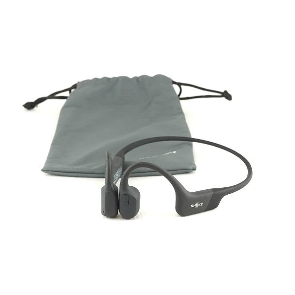 Shokz OpenRun 骨伝導イヤホン USED美品 SKZ-EP-000003 ブラック S803 IP67 防塵 防水 マイク 耳を塞がない 軽量 完動品 V1321 Shokz OpenRun 骨伝導イヤホン USED品 SKZ-EP-000003 ブラック