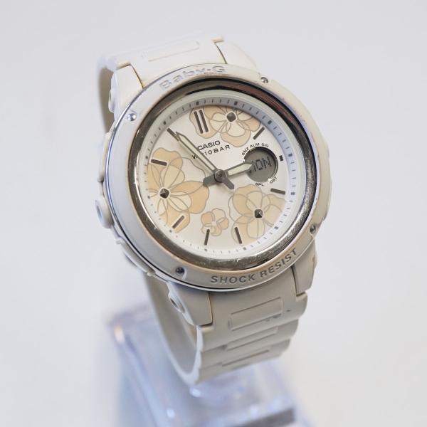 BABY-G CASIO Baby-G 腕時計 USED品 BGA-150FL-7AJF ホワイト