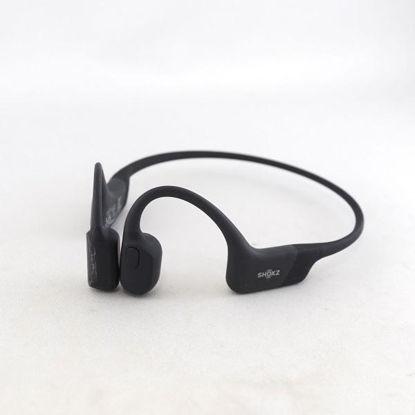 Shokz OpenRun 骨伝導イヤホン USED品 SKZ-EP-000003 ブラック