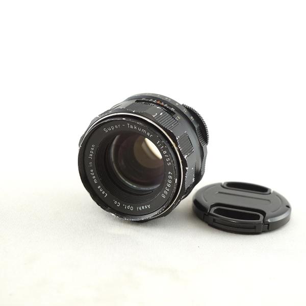 SUPER-TAKUMAR 55mm F1.8 Asahi 交換レンズ USED品 MF 単焦点