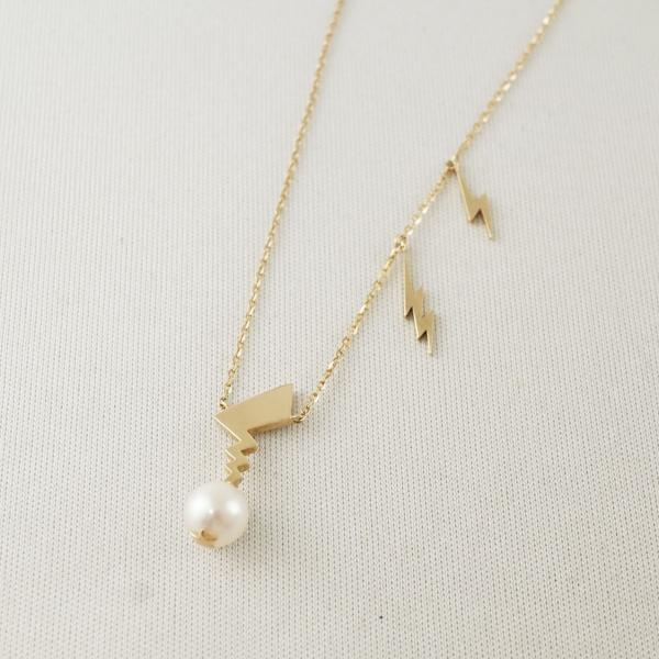 限定品　STAR JEWELRY ポケモン　ピカチュウ　K10 ネックレス STAR JEWELRY（スタージュエリー） ポケモンコラボ K10 ネックレス